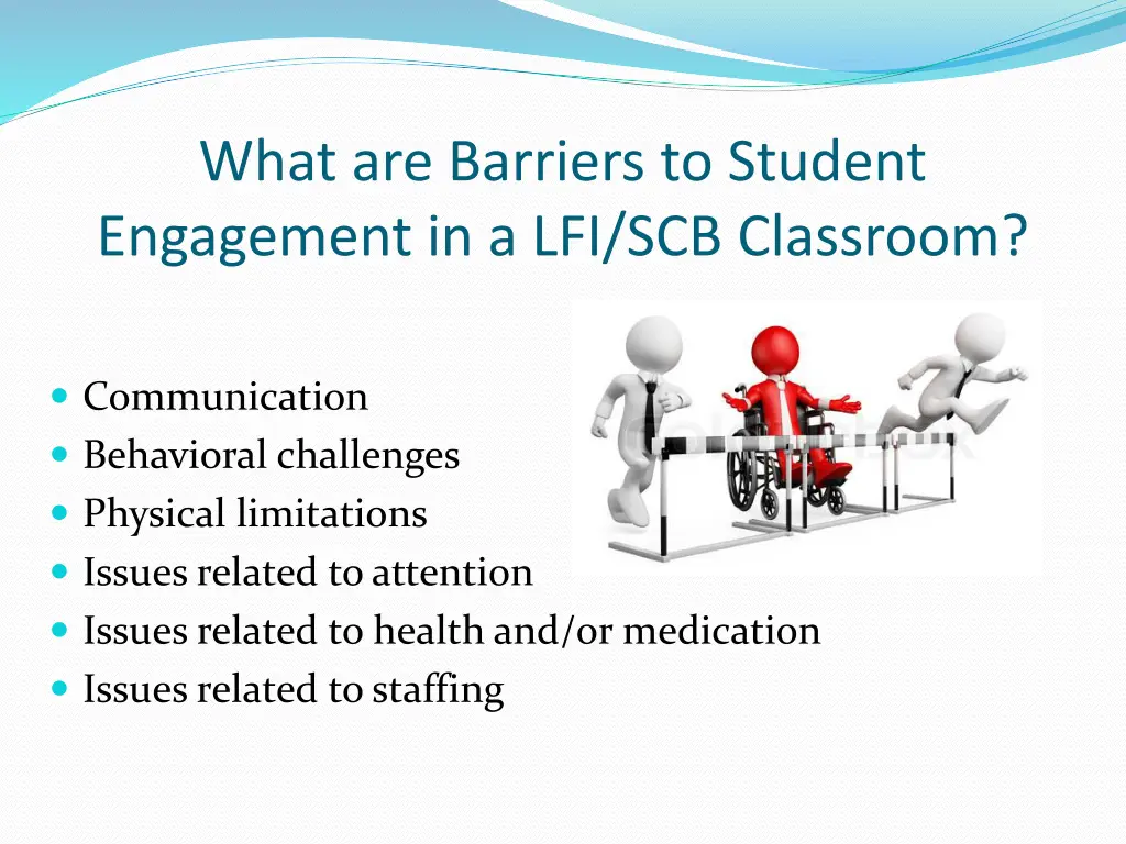 what are barriers to student engagement