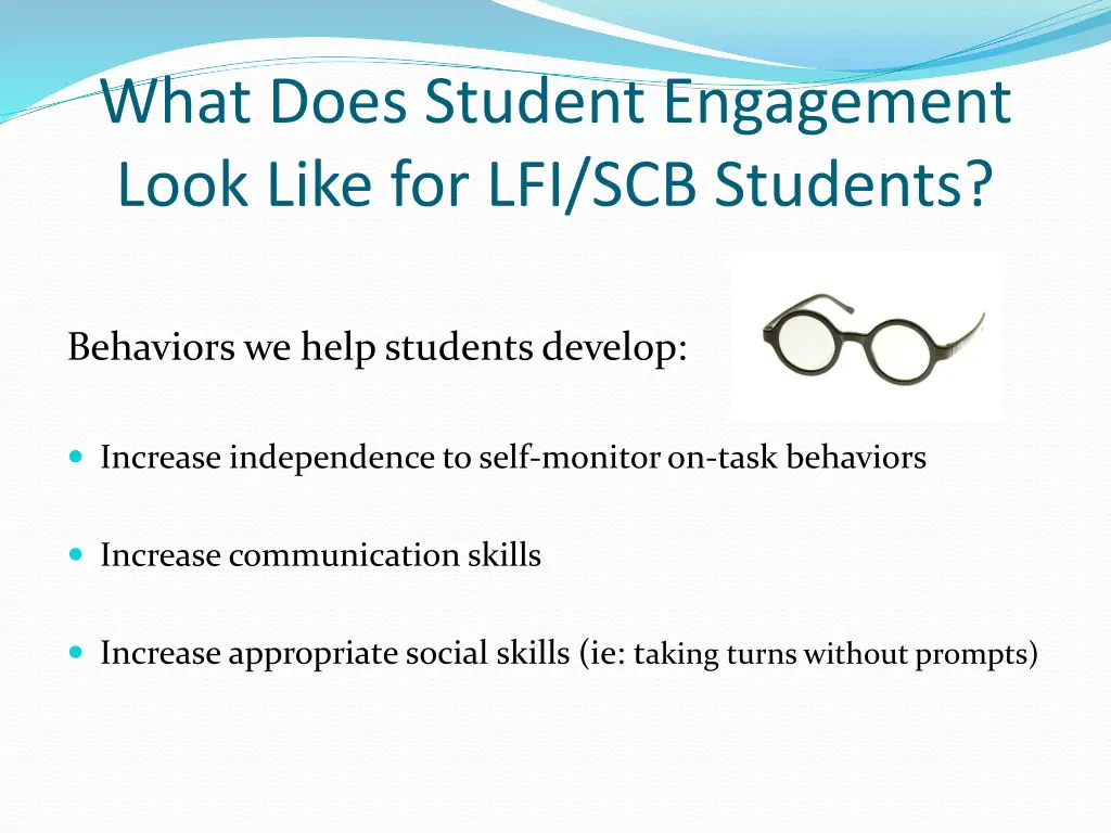 what does student engagement look like 1