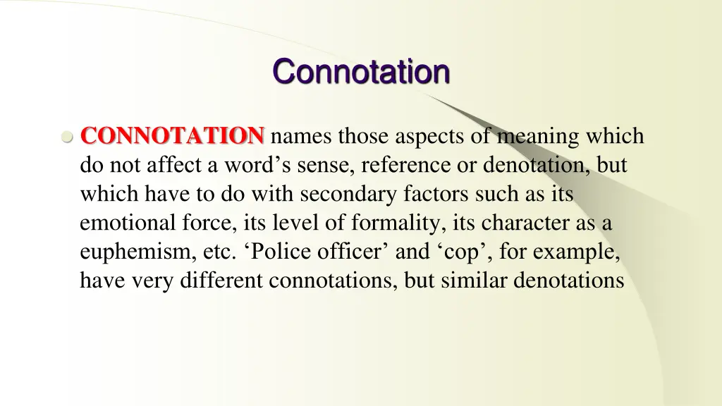 connotation 1