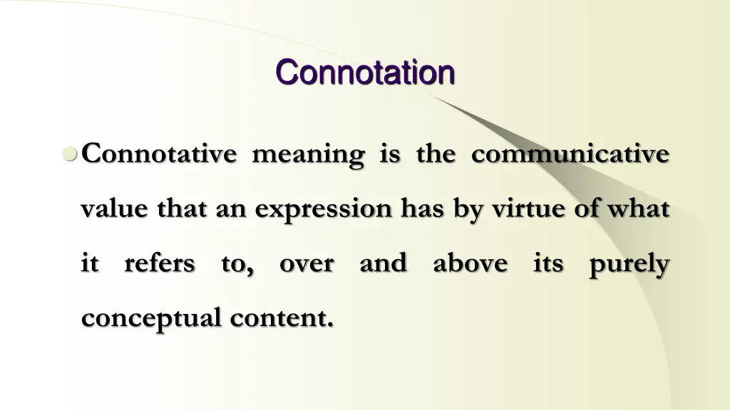 connotation 2