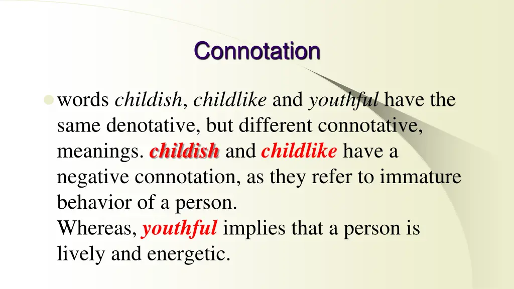 connotation 4