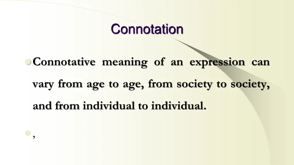 connotation 5