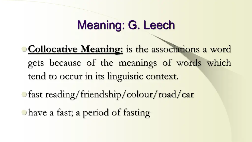 meaning g leech 9