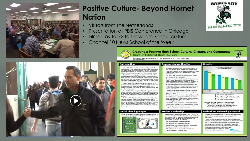 positive culture beyond hornet nation visitors