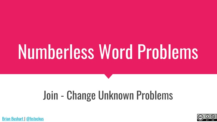 numberless word problems