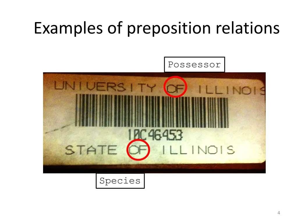 examples of preposition relations