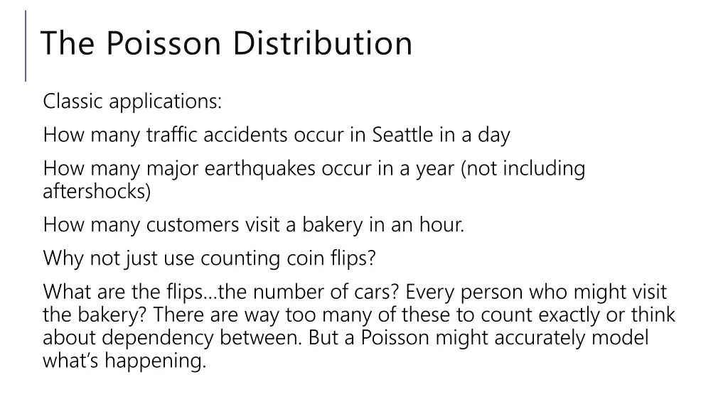 the poisson distribution 1