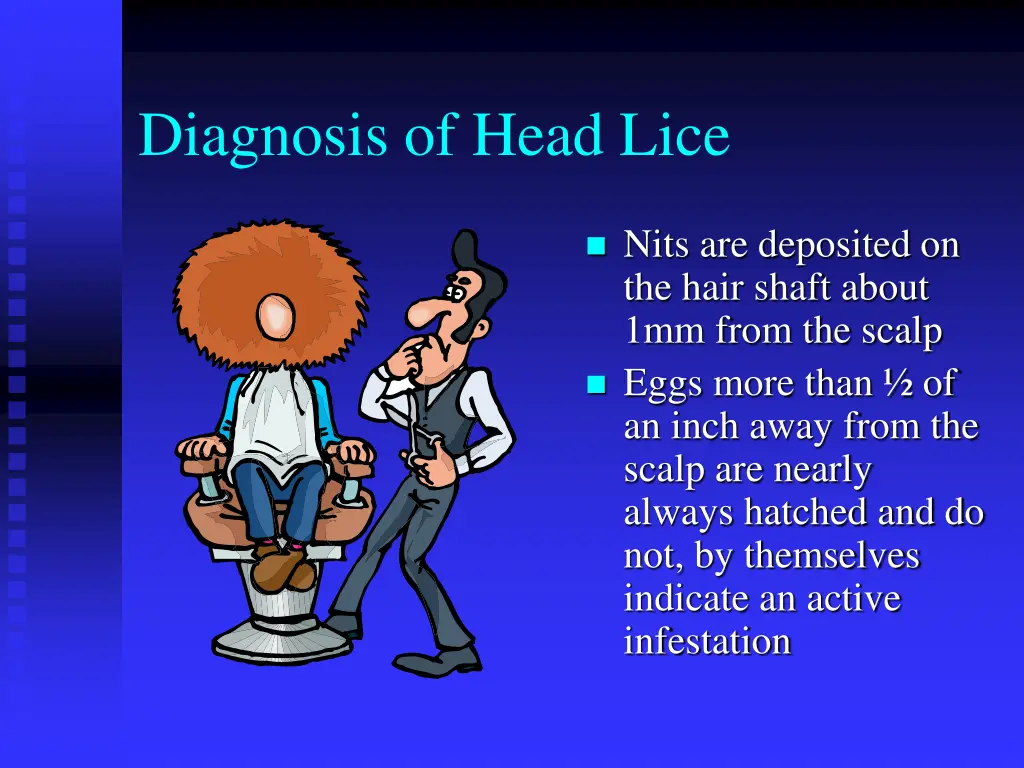 diagnosis of head lice 1