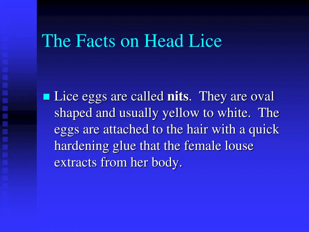 the facts on head lice 2