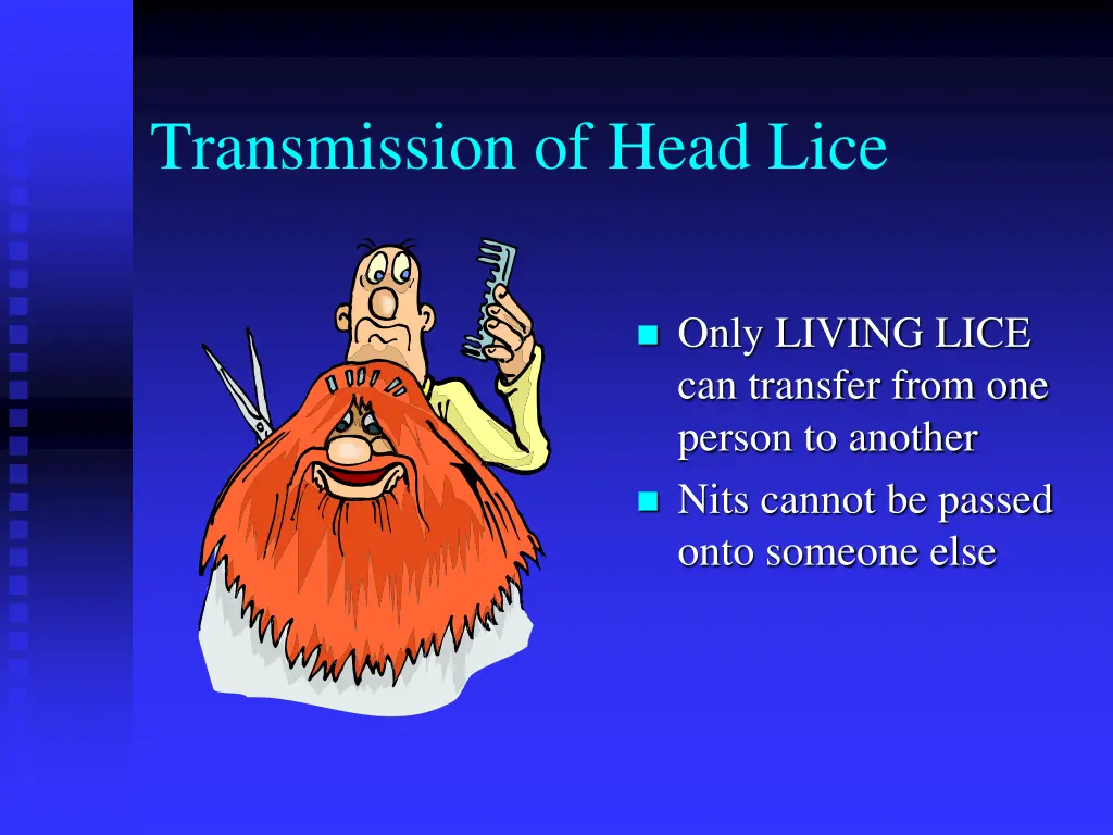 transmission of head lice