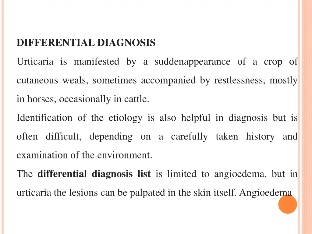 differential diagnosis 2