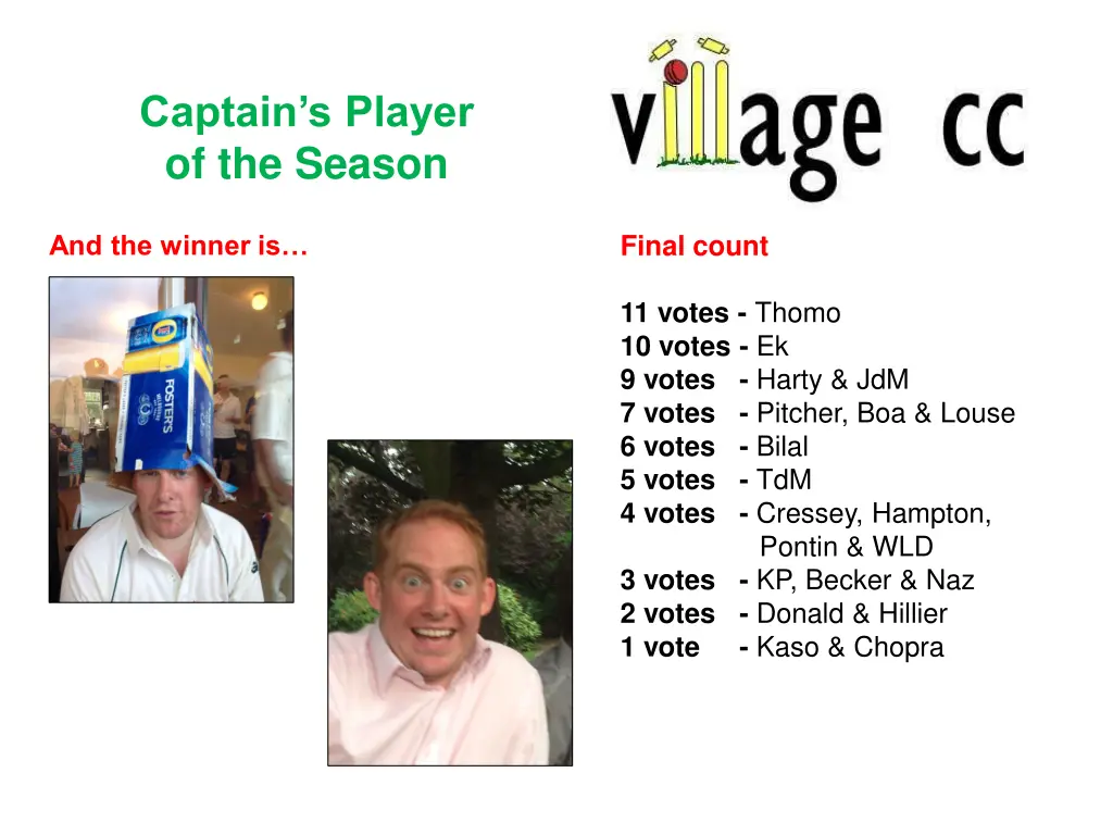 captain s player of the season 5