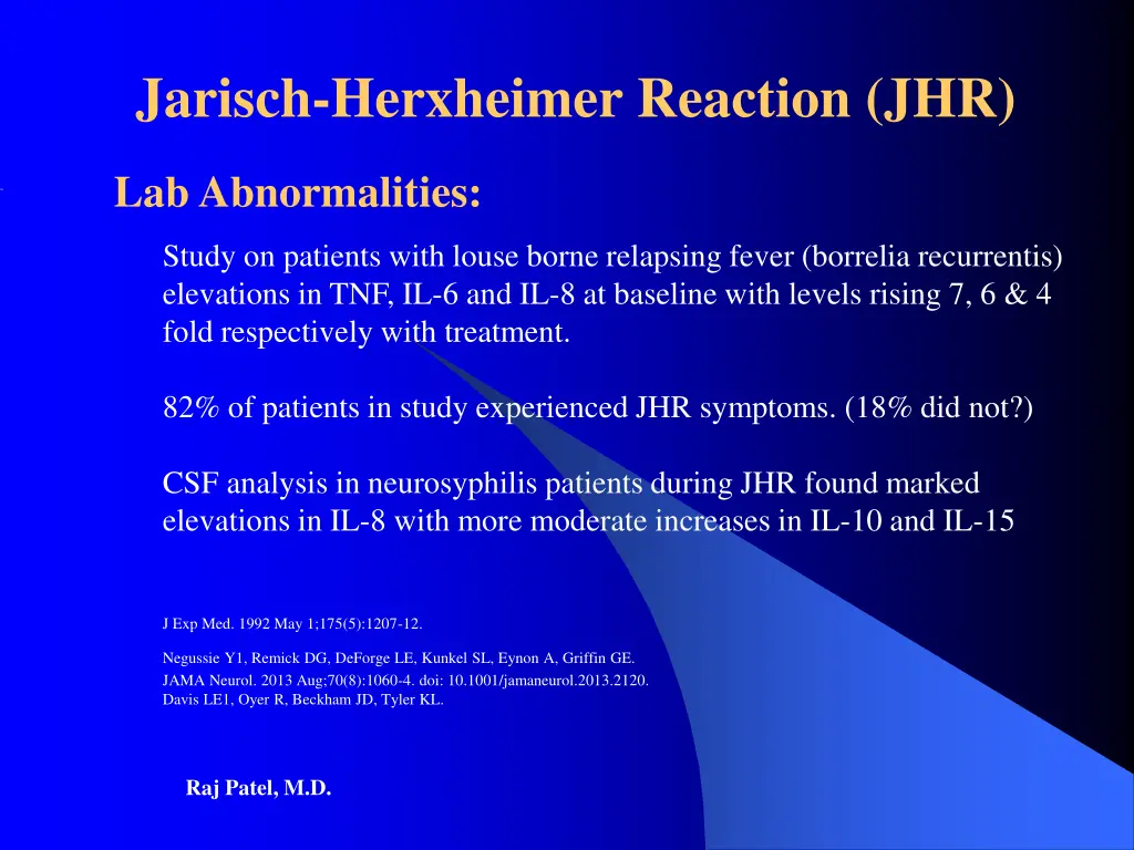 jarisch herxheimer reaction jhr 4