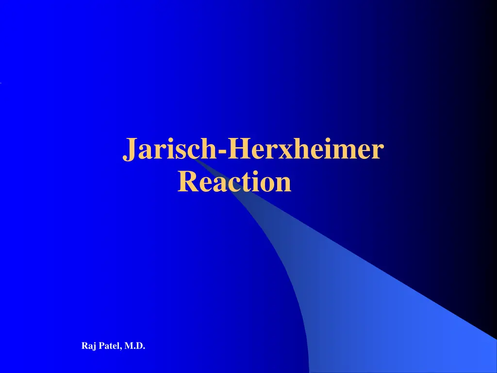 jarisch herxheimer reaction