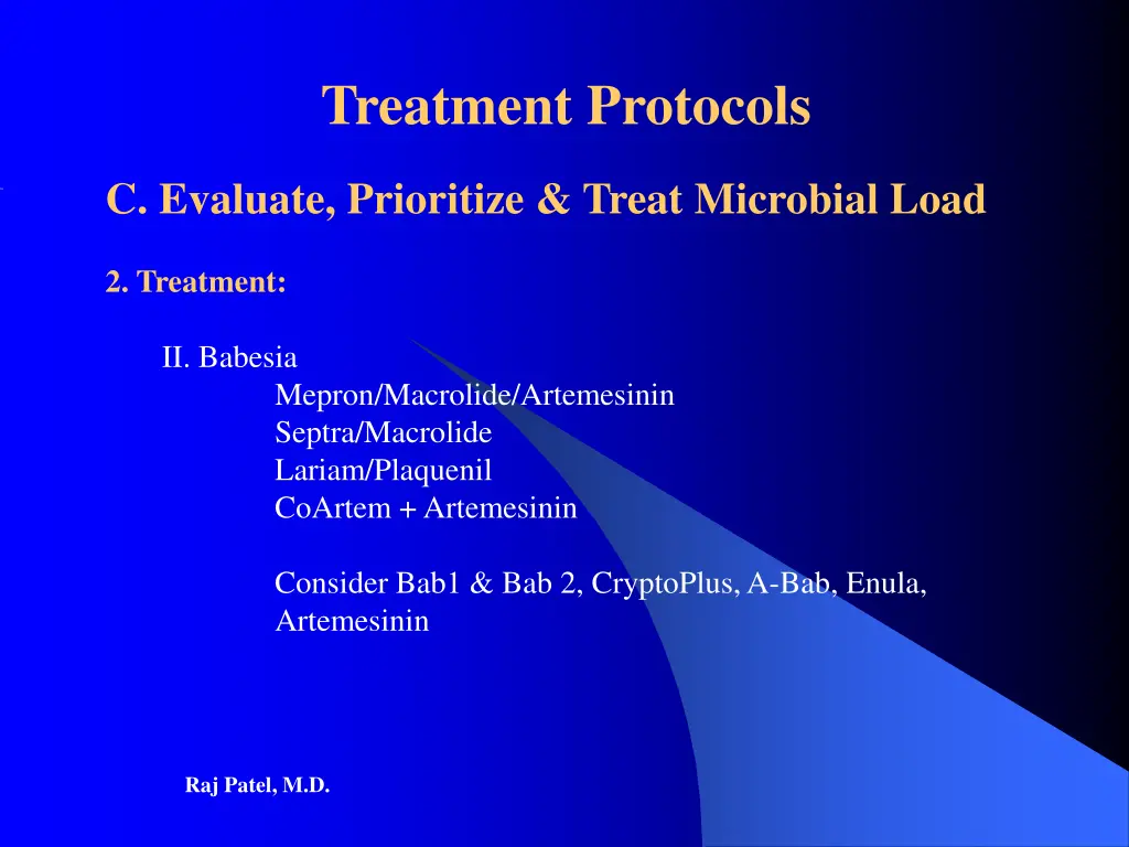 treatment protocols 17