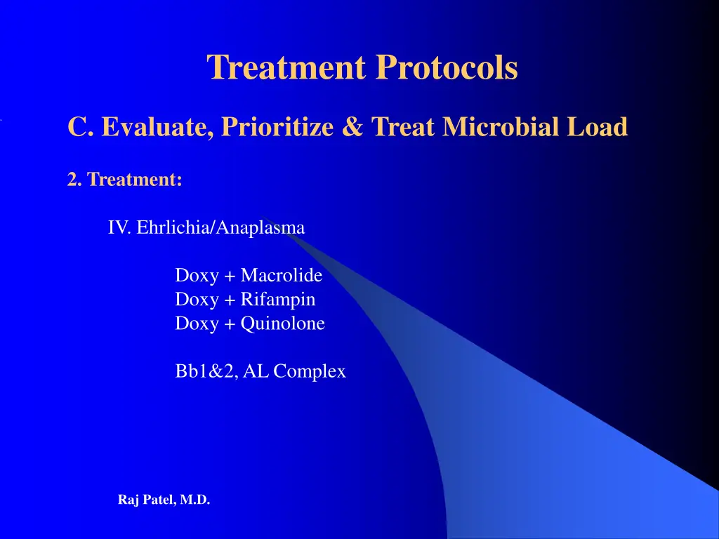 treatment protocols 19