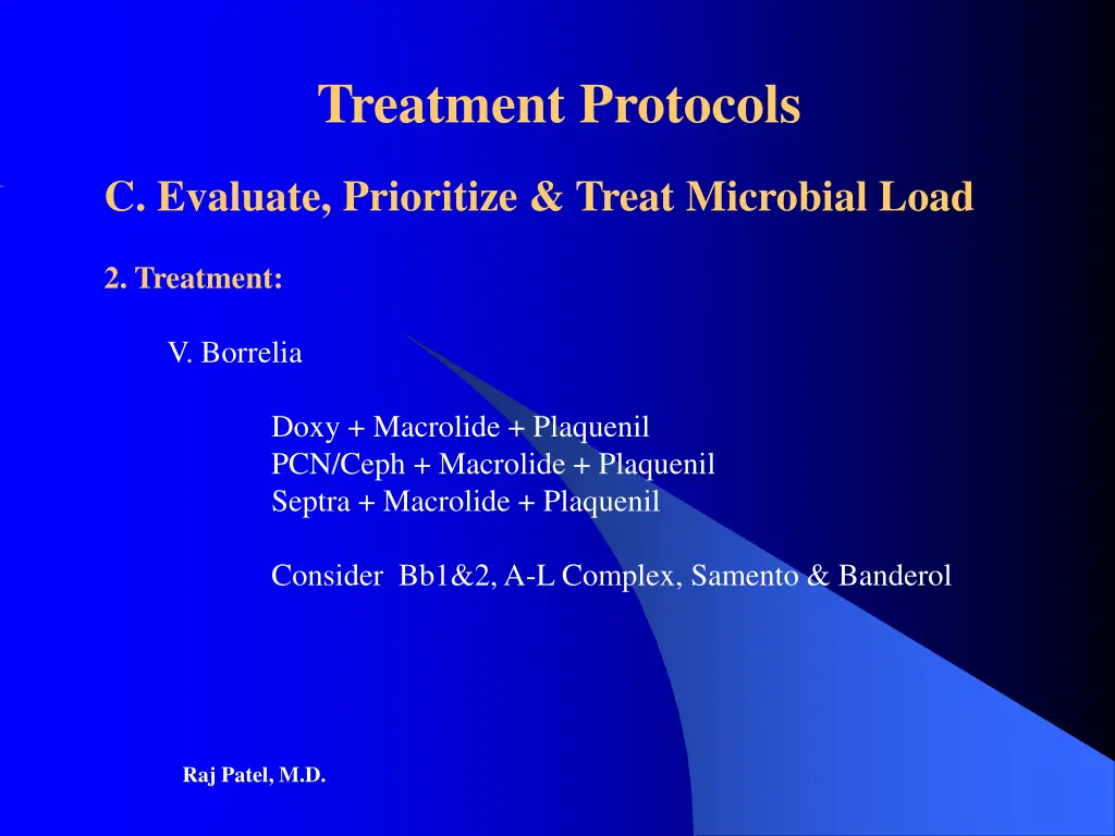 treatment protocols 20