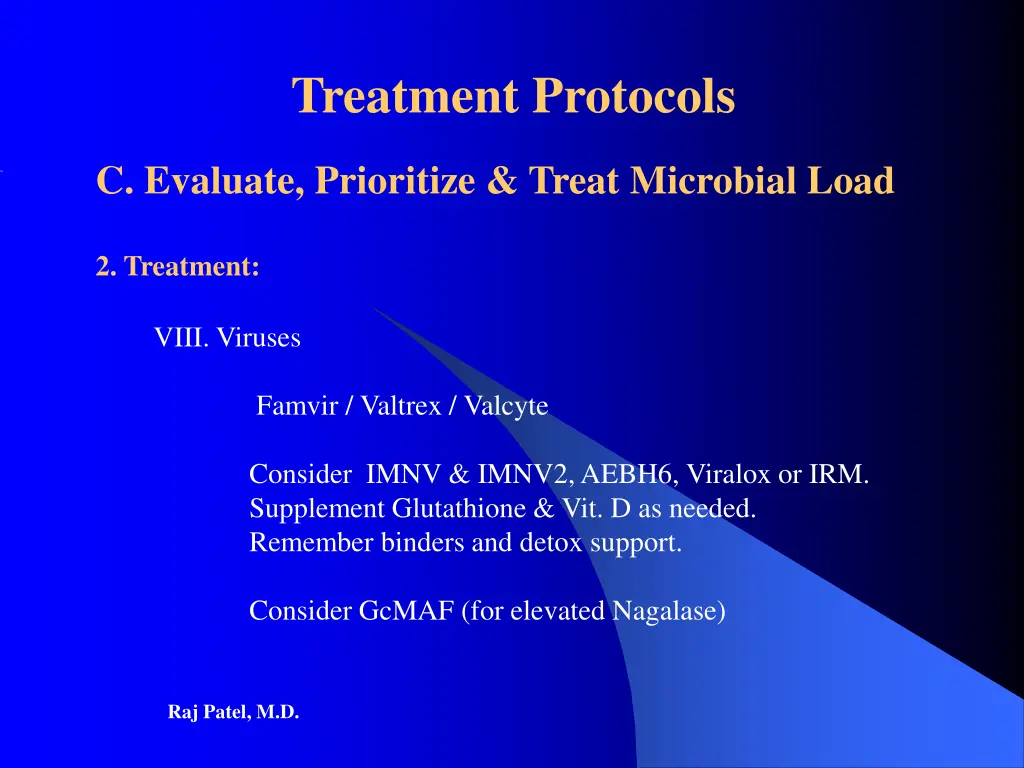 treatment protocols 23