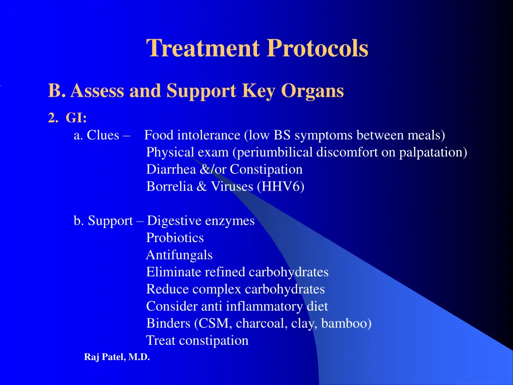 treatment protocols 7