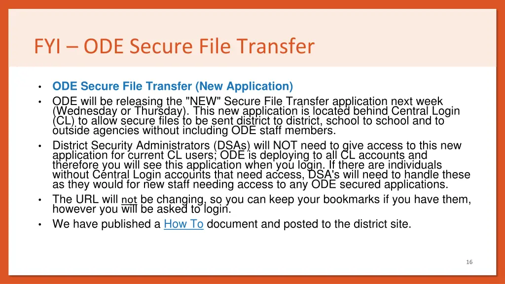 fyi ode secure file transfer