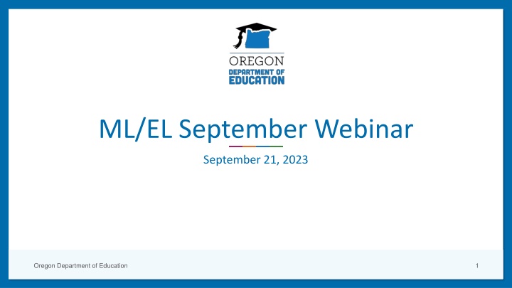 ml el september webinar