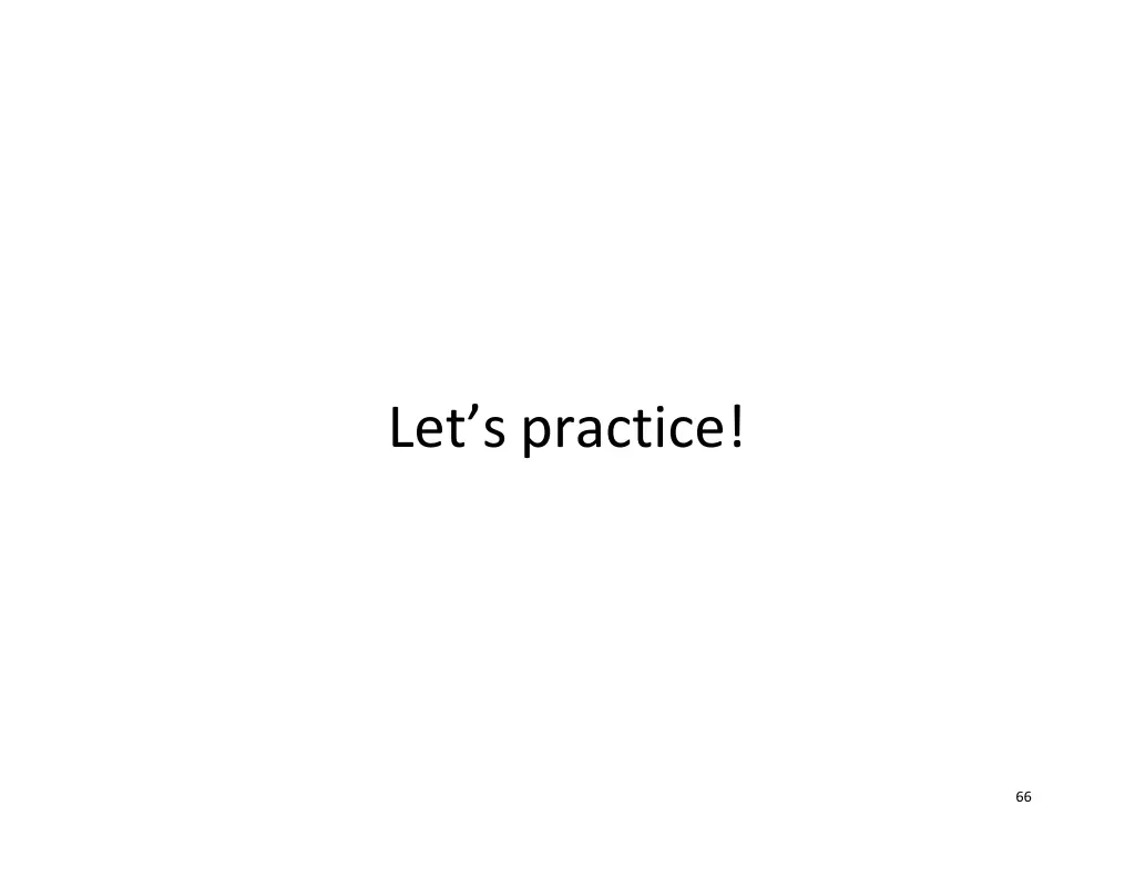 let s practice