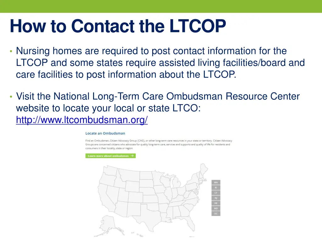 how to contact the ltcop