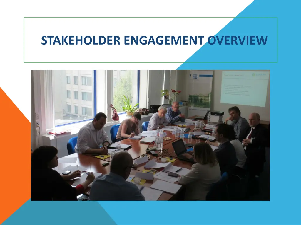 stakeholder engagement overview