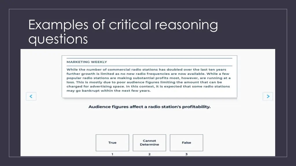 examples of critical reasoning questions