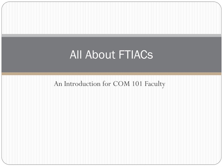 all about ftiacs