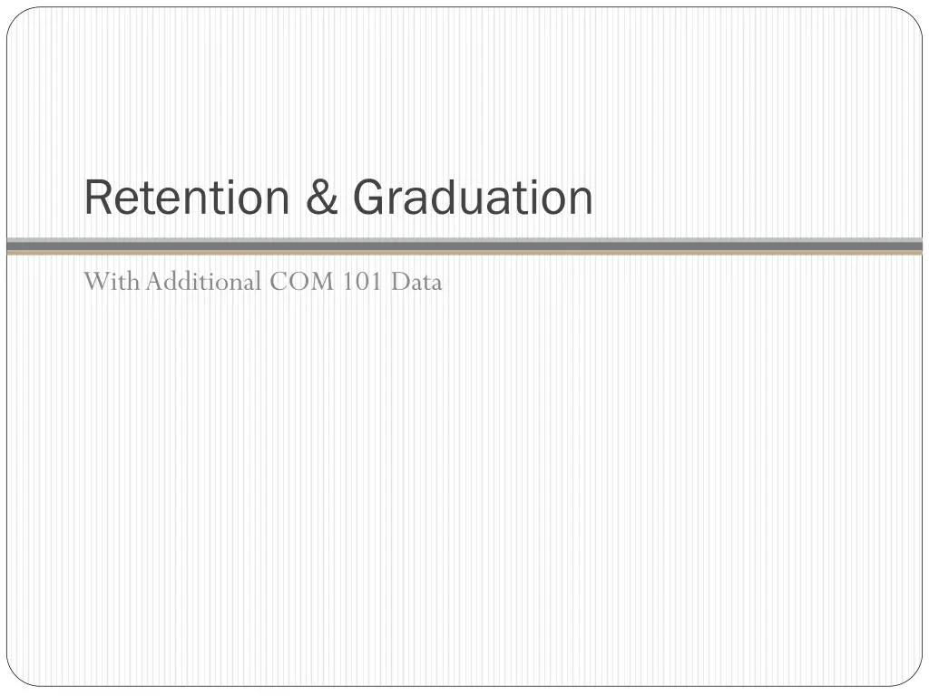 retention graduation