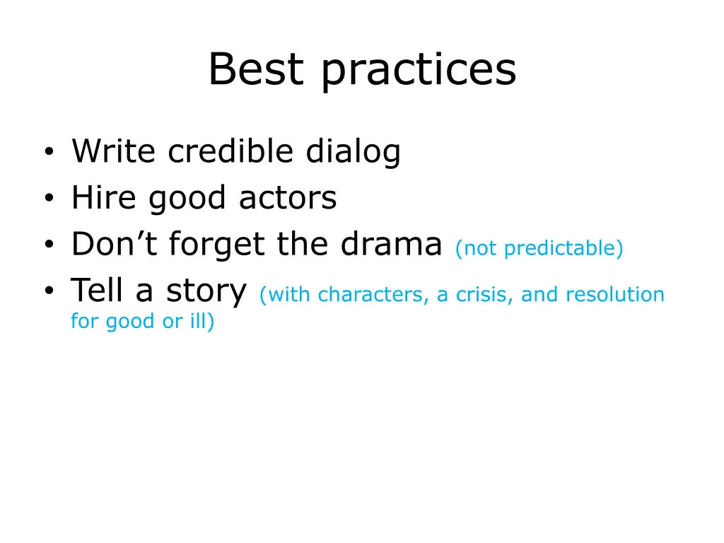 best practices 1