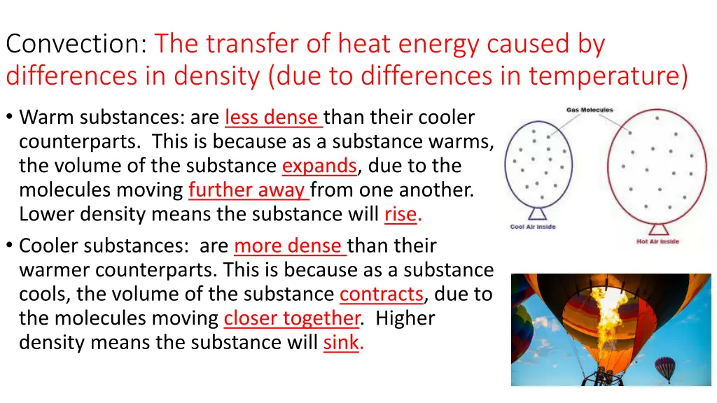 convection the transfer of heat energy caused