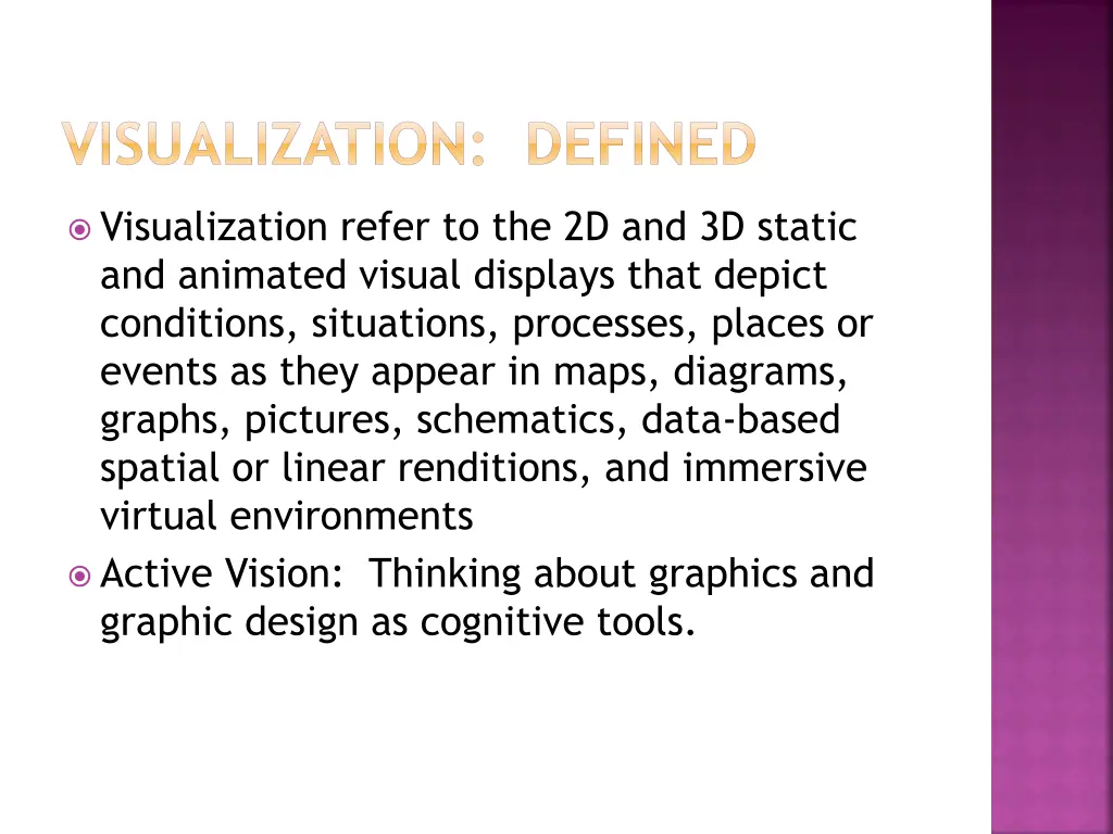 visualization defined