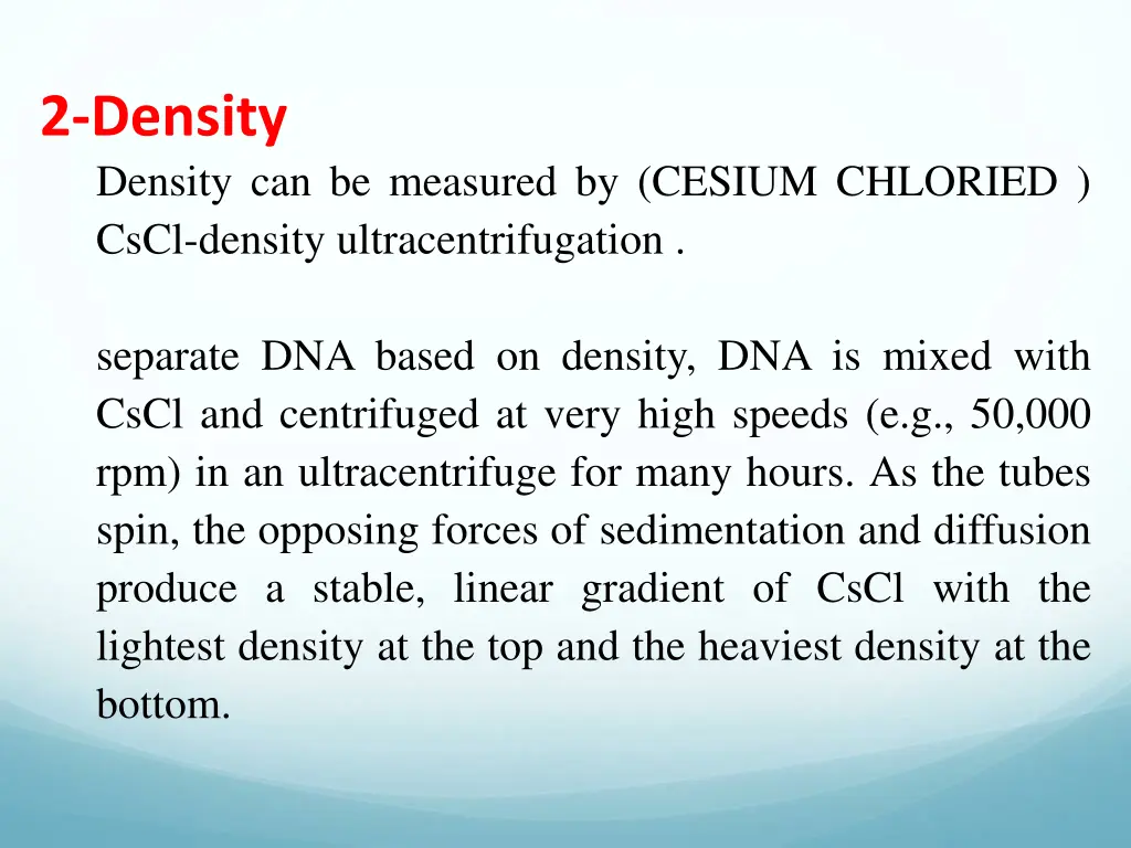 2 density density can be measured by cesium