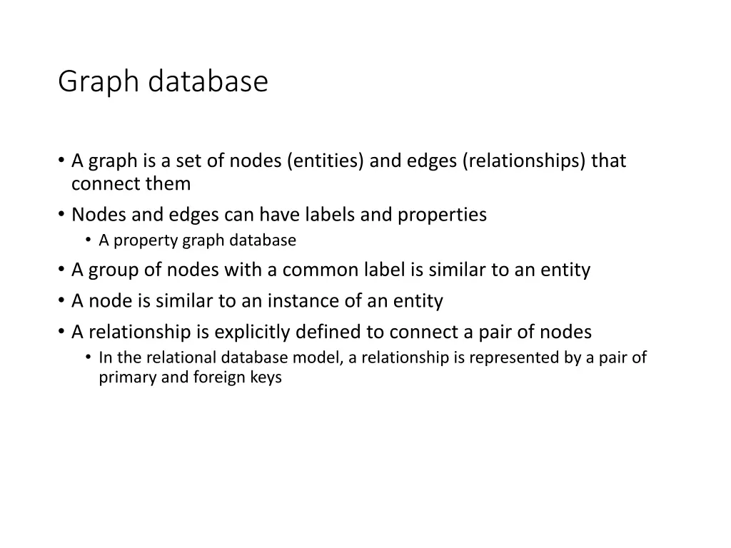 graph database