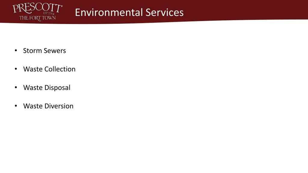 environmental services