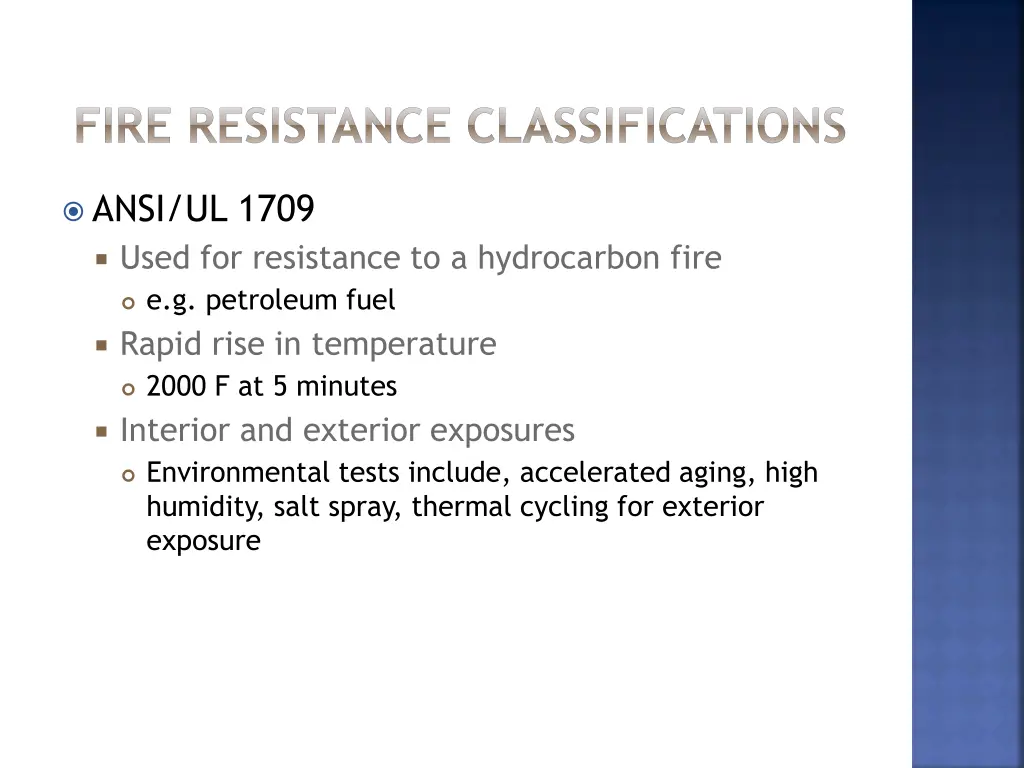 fire resistance classifications 3