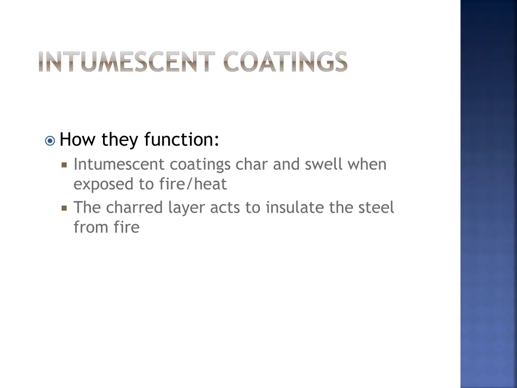 intumescent coatings 2