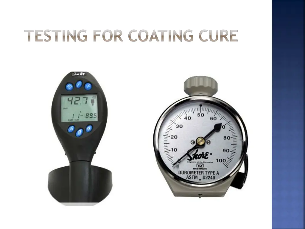 testing for coating cure 1