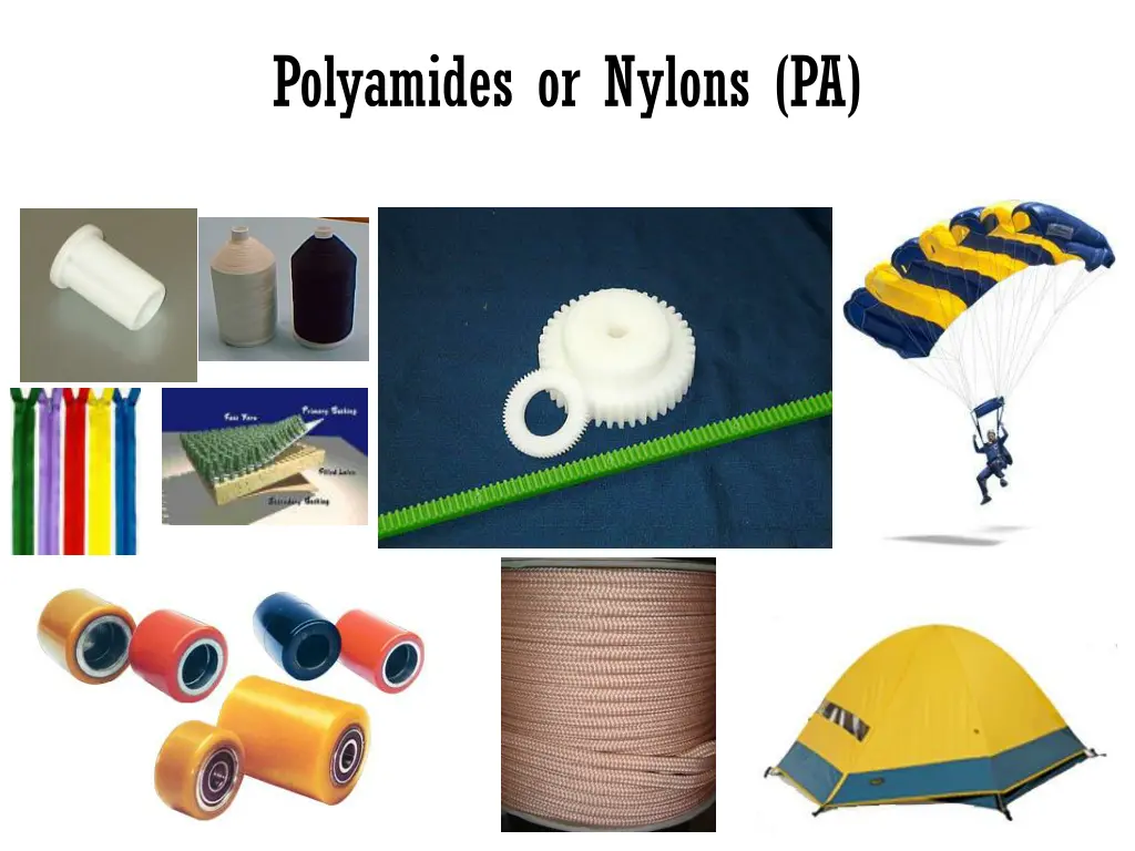 polyamides or nylons pa