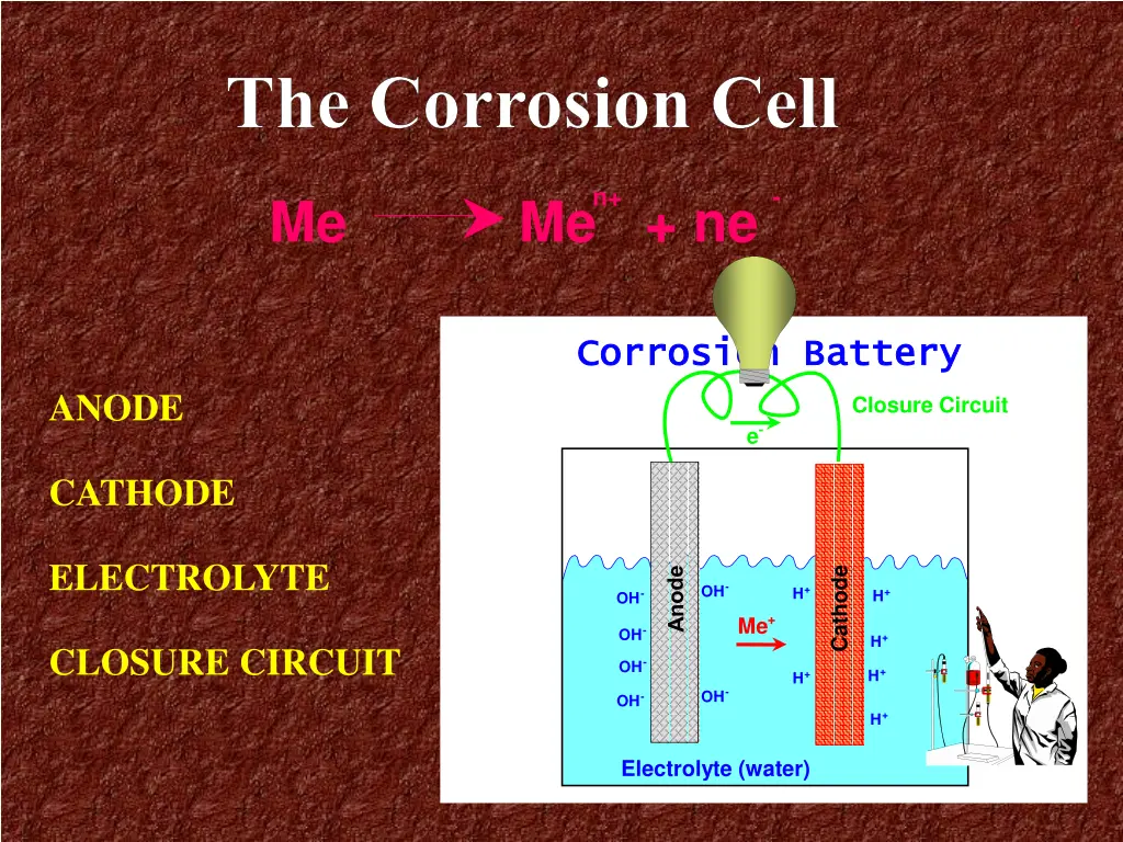 the corrosion cell