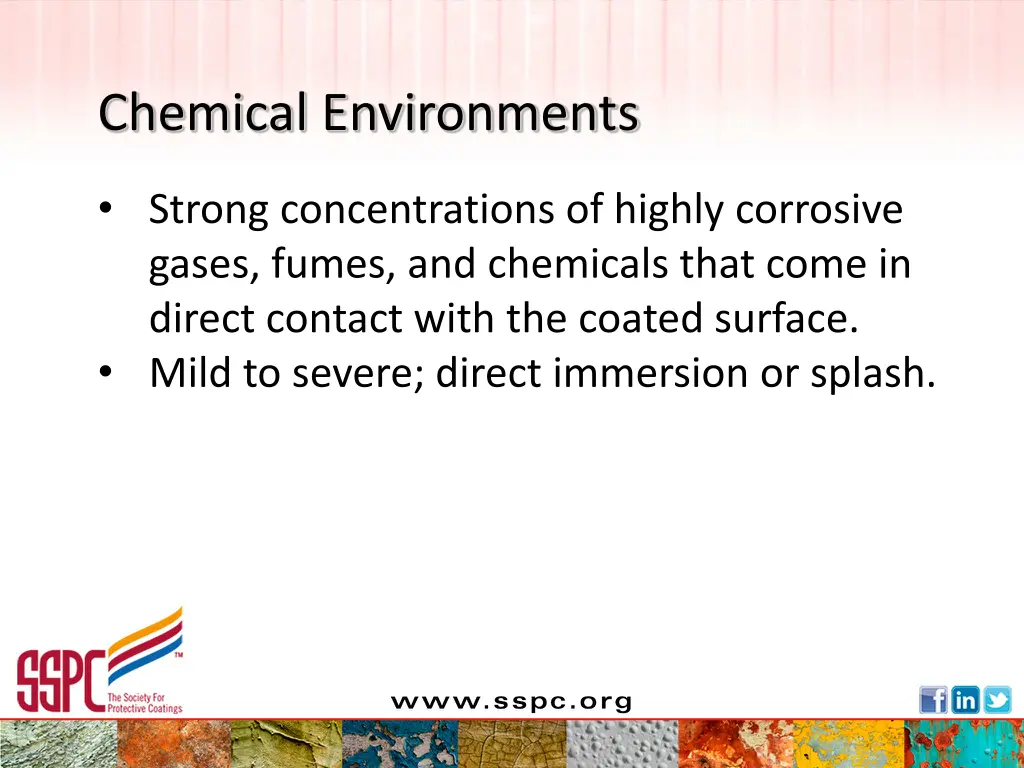 chemical environments