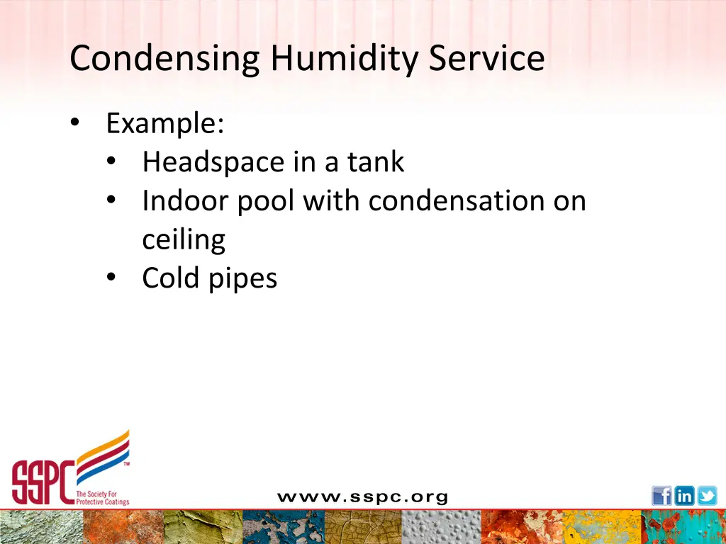 condensing humidity service