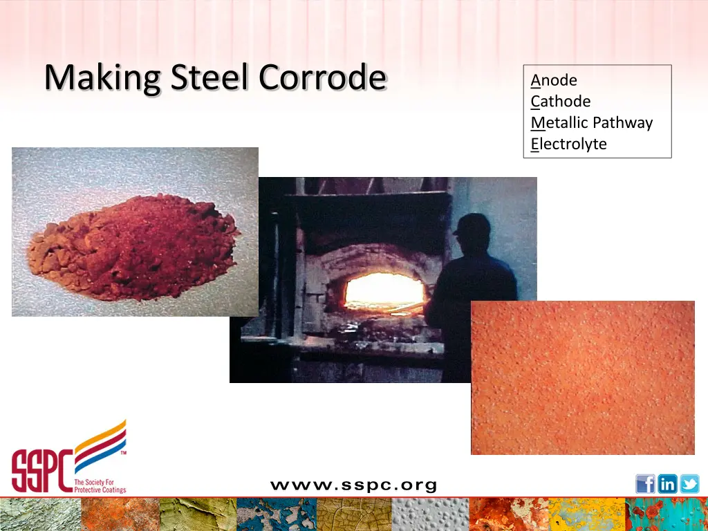 making steel corrode