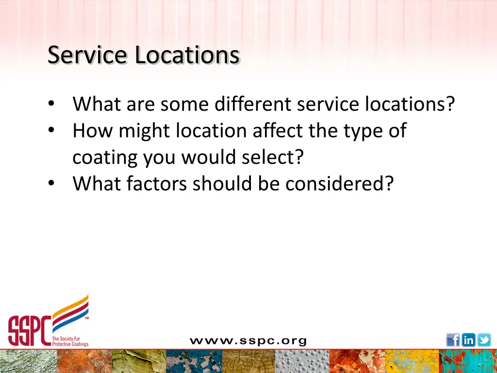 service locations