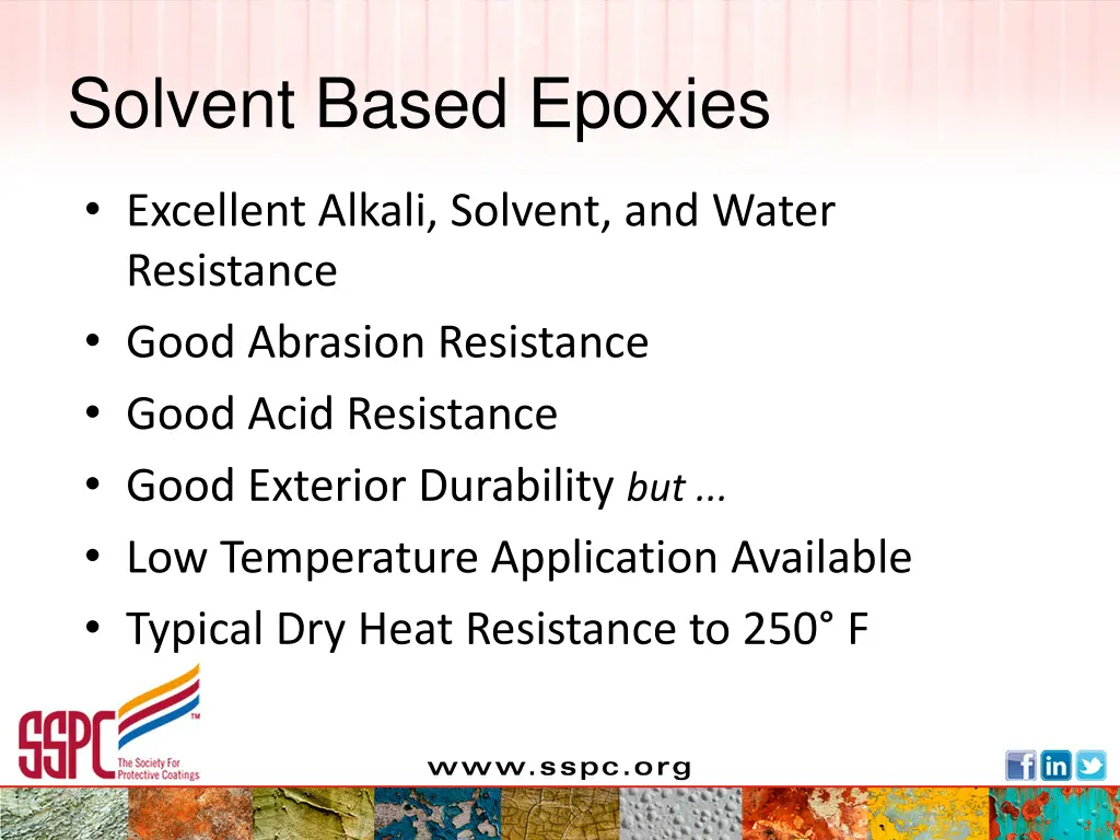 solvent based epoxies