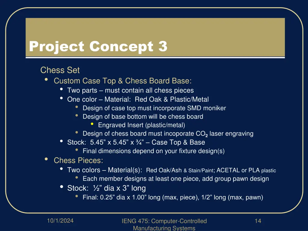 project concept 3