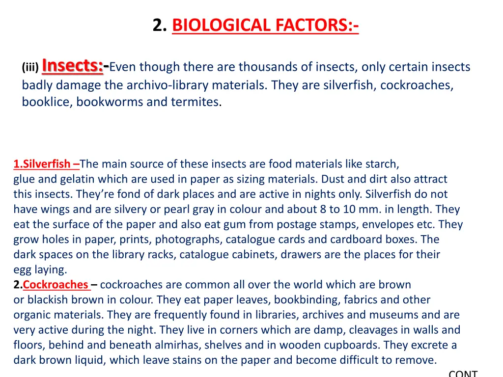 2 biological factors