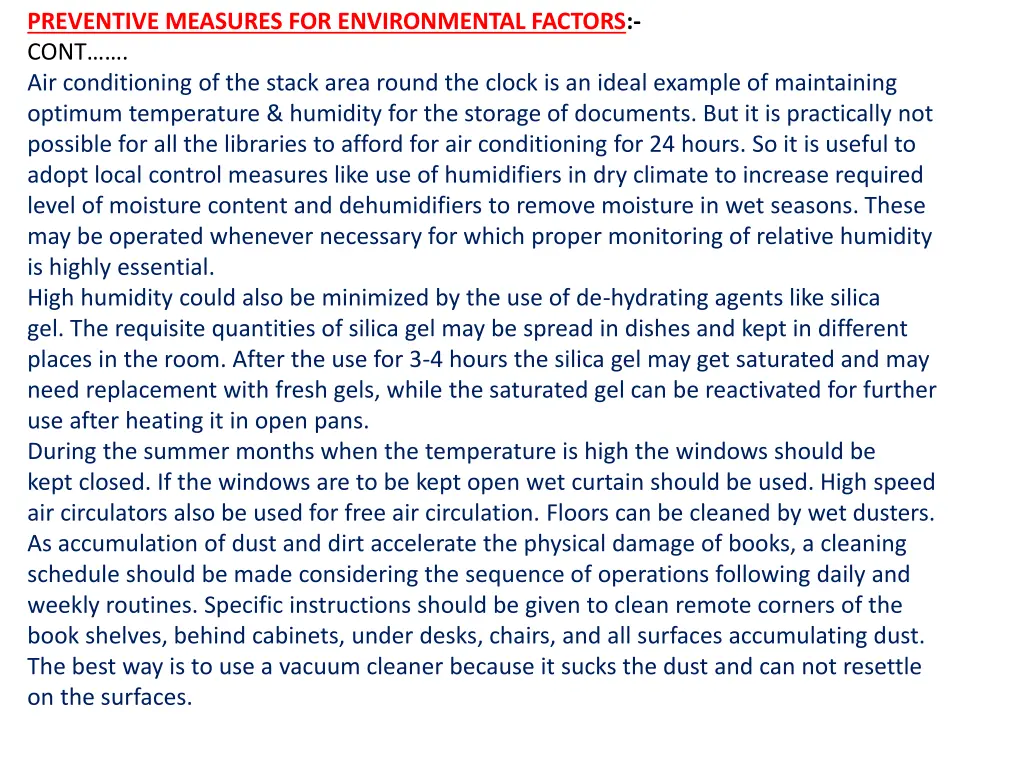 preventive measures for environmental factors 1